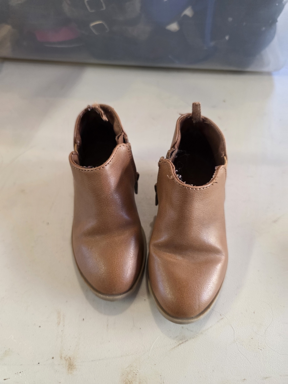 Kids Brown Ankle Boots - Classic Comfort